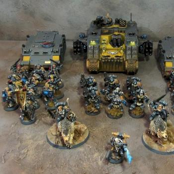 Space Wolves - Army by Blackchamber
