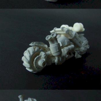 Ork War motorbike unique conversion orc by turbo
