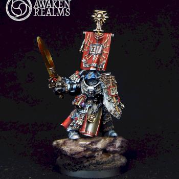 Grey Knights Inquisition Grand Master Kaldro Draigo by Awaken Realms