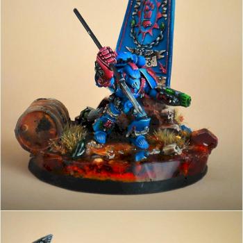 Crimson Fists hero *limited* by B-art