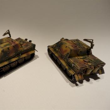 15mm Sturmtiger Platoon by dflament