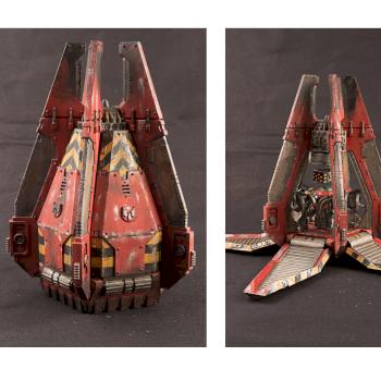 Blood Angels Droppod by Hazamel