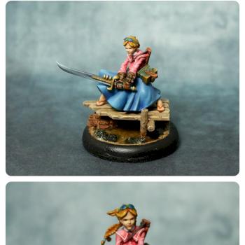 Student of Conflict, Outcast Totem (Malifaux) by Metka