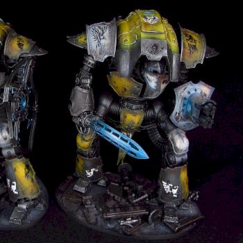 House Hawkshroud Imperial Knight Castigator and Lancer by Awaken Realms