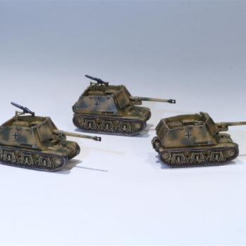 15mm Beute Stug Platoon, 21. Panzer Division by dflament