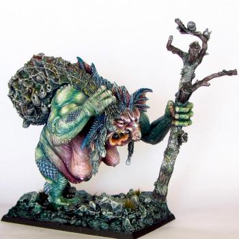 Orcs and goblins Forge World Troll Hag by Awaken Realms