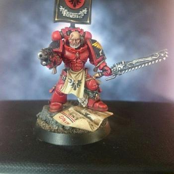 Blood Angels Veteran Sergeant by justinscouse