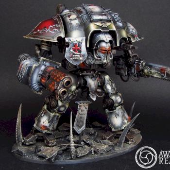 Black Templars Imperial Knight by Awaken Realms