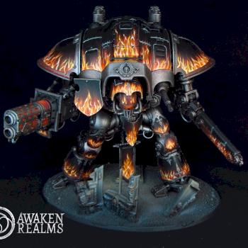 Burning Imperial Knight by Awaken Realms