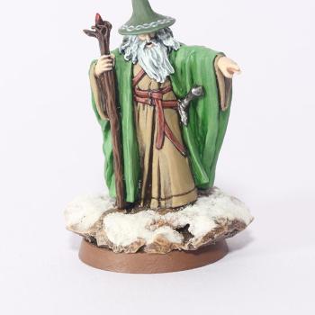 Christmas Gandalf by William Black
