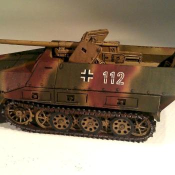 28mm Sdkfz 251/22 Pakwagen. March '45 by dflament