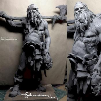 Viking sketch plasticine by Scibor