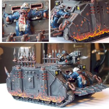 Hakanor's Reavers Chaos Rhino by Southpaw