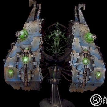 Necron Tessarect Vault by Awaken Realms