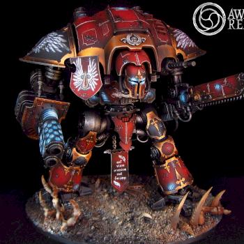 Blood Angel Imperial Knight by Awaken Realms