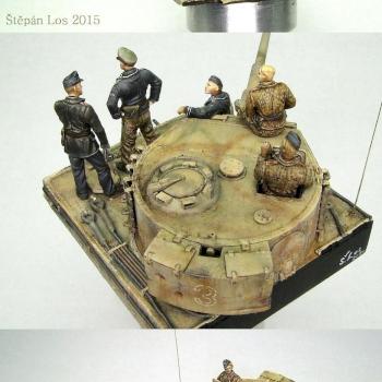 Tiger crew 1/72 by Bogno