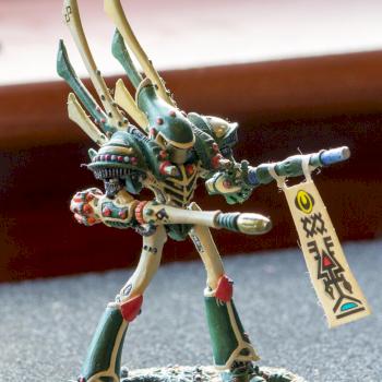 Epic Scale: Eldar Phantom Titan by perdicalis