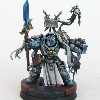 Grey Knights Paladin Justicar by MadFlyArtStudio