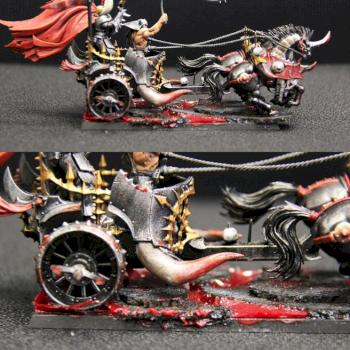 The bloody Khorn chariot by alkair