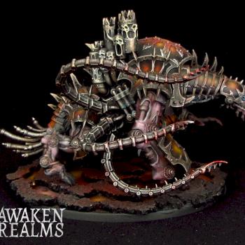 Chaos Space Marines Maulerfiend by Awaken Realms