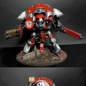 Imperial Knight of House Taranis by AlexBware
