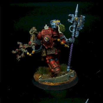 Black Templar Primaris Techmarine by Bartolomeus777