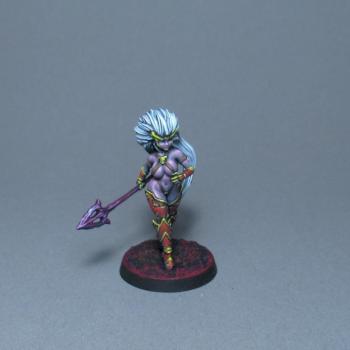 Space Elf Pin Up by AsyLum