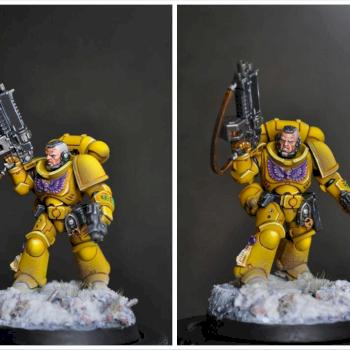 Primaris Space Marines Lieutenant by Kavest