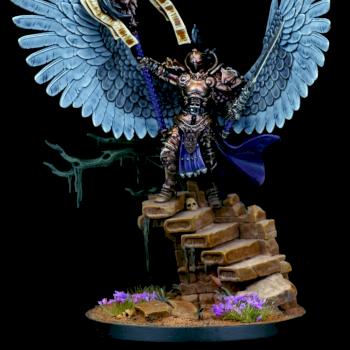 Yndrasta (converted into a Sister of Silence) by Kabin Miniatures