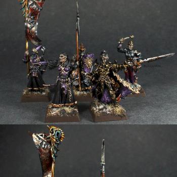 Gamezone Dark elves infantry by GillianH