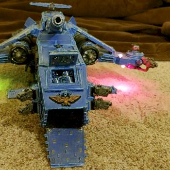 Warhammer 40k Thunderhawk Gunship Limited Edition Original Metal Model OOP*RARE* by Patriot-Man