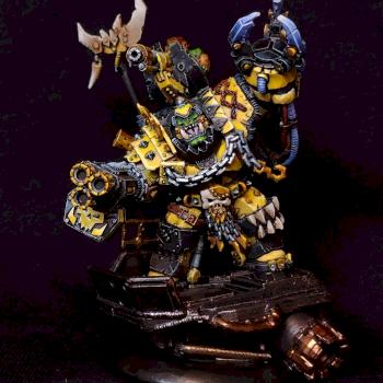 Dum-Dum Blitza-Nookah, big boss ork by Arph