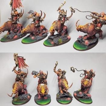 Mournfang Cavalry by Wlodi_workshop