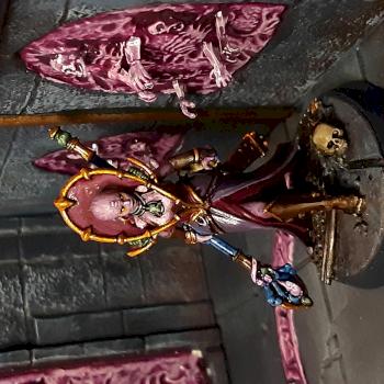 Alraune Von List, female Genestealer Magus by uenoeki54