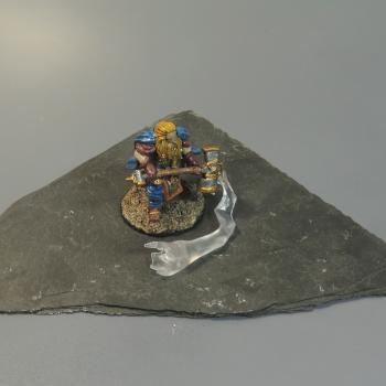 Dwarf Cleric Male with Hammer - Nolzur's Marvelous Miniatures by pHBalanced