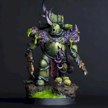 Death Guard - Plague Marine (Drip King) by Malcolm