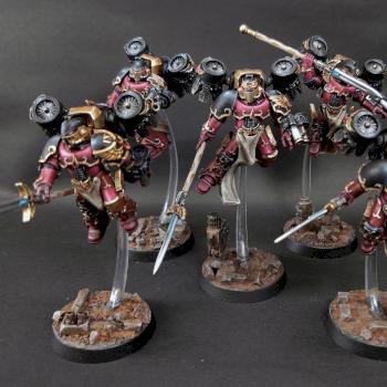 Blood Angels Legion Dawnbreaker Cohort by holajaxtw