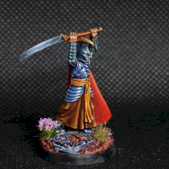 Elf Warrior with sword, 28 mm, Games Workshop, 2002, LOTR. by leibowitz