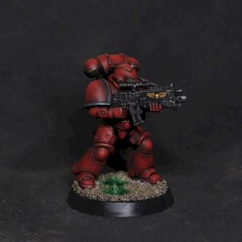Blood angels Intercessor by Warcush