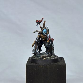 T'au Empire Darkstrider by pentafigs
