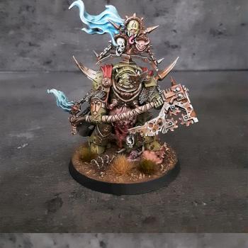 Death Guard Lord of Contagion by Kragg.miniatures