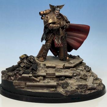Rogal Dorn Primarch of the Imperial Fists by Tyrian