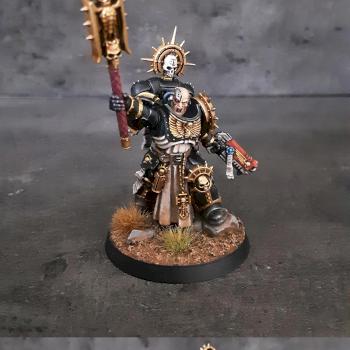 Space marine Indomitus Chaplain by Kragg.miniatures