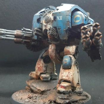 World Eaters Leviathan Dreadnought by doghart