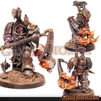 Iron Warriors Champion - Seigebreaker Mace by GrimFactorum