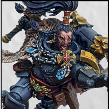 Ragnar Blackmane, Space Wolves Wolf Lord by Ramirez23