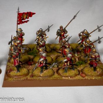 Lannister Guardsmen by darkrealm-miniatures