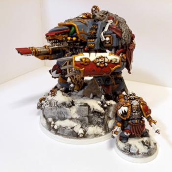 Space wolves venerable dreadnought 2 by Ulfhrafn Grim