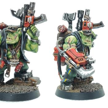 Orc Kommando Nob by Heilbuth