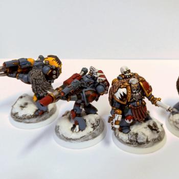 Space wolves long fang by Ulfhrafn Grim